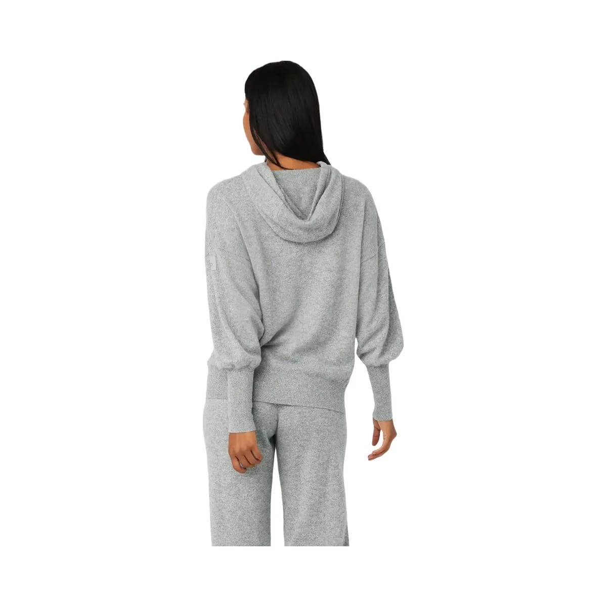 Alo Women's Cashmere Jet Set Hoodie - Dove Grey Heather