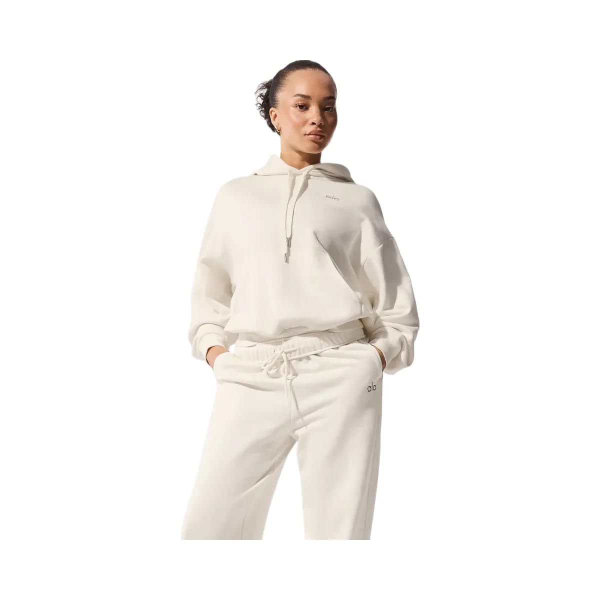 Alo Women's Accolade Hoodie - Ivory