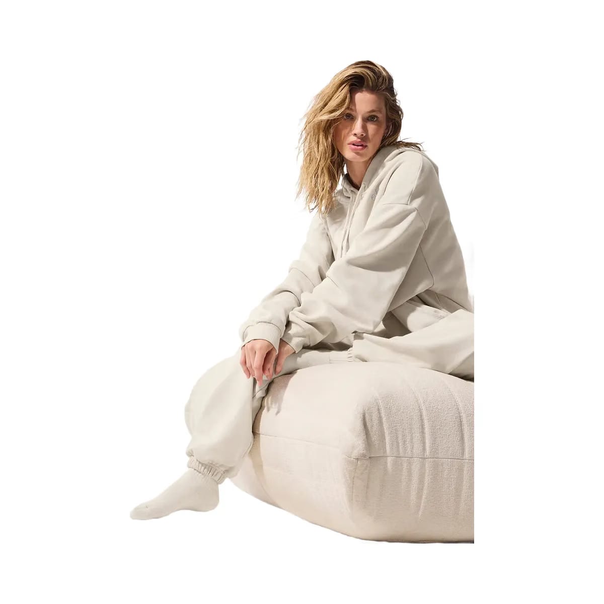 Alo Women's Accolade Hoodie - Bone