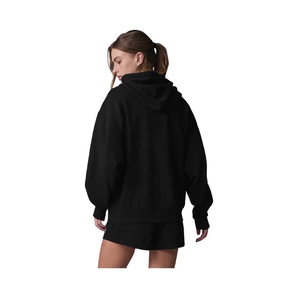 Alo Women's Accolade Full Zip Hoodie - Black