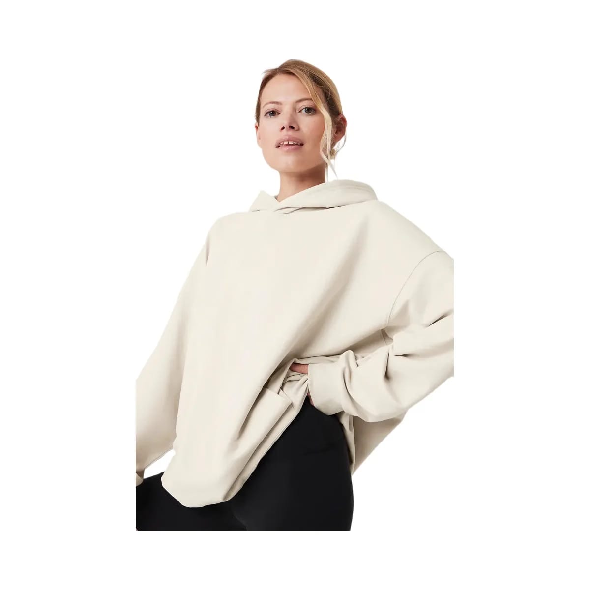 Alo Women's Double Take Hoodie - Bone