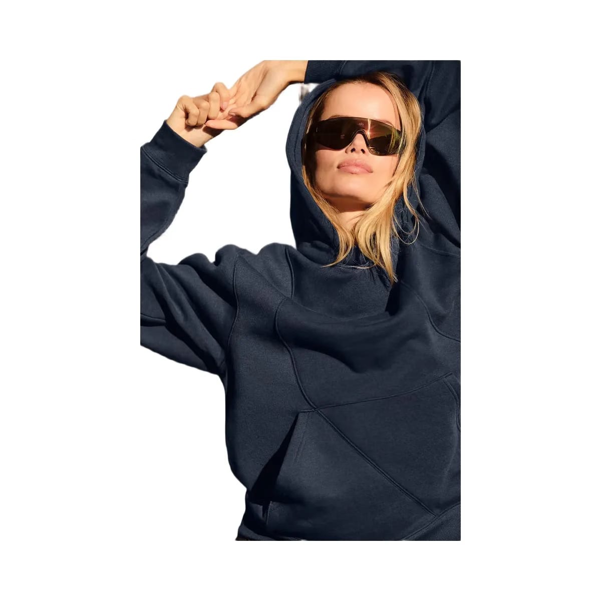 Alo Women's Make Waves Hoodie - Navy Tonal