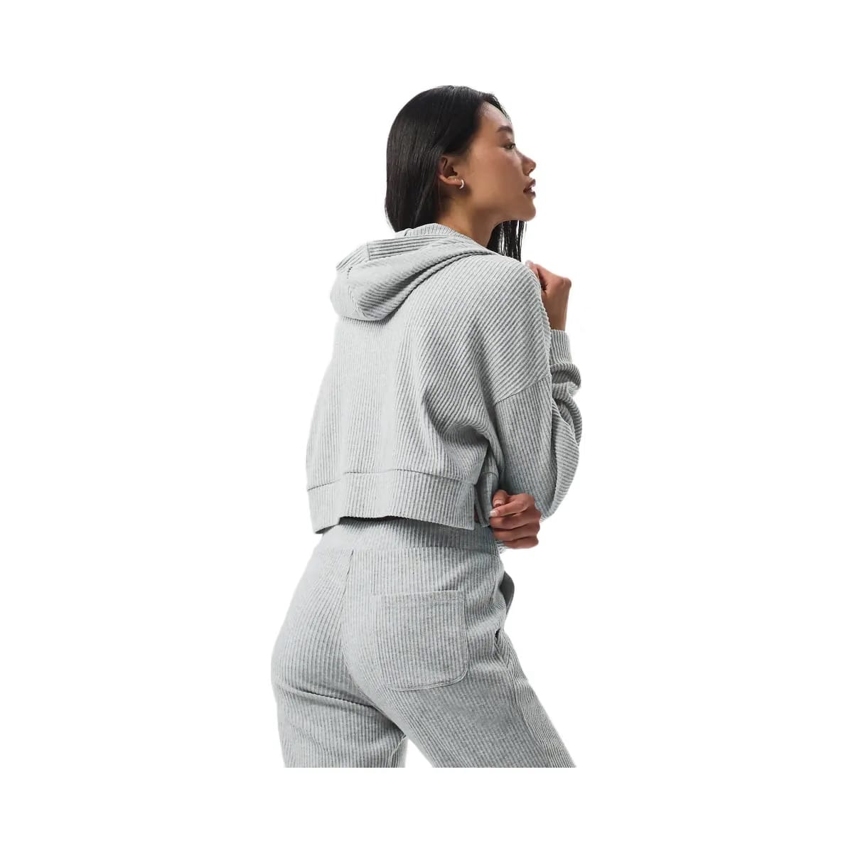 Alo Women's Muse Hoodie - Athletic Heather Grey