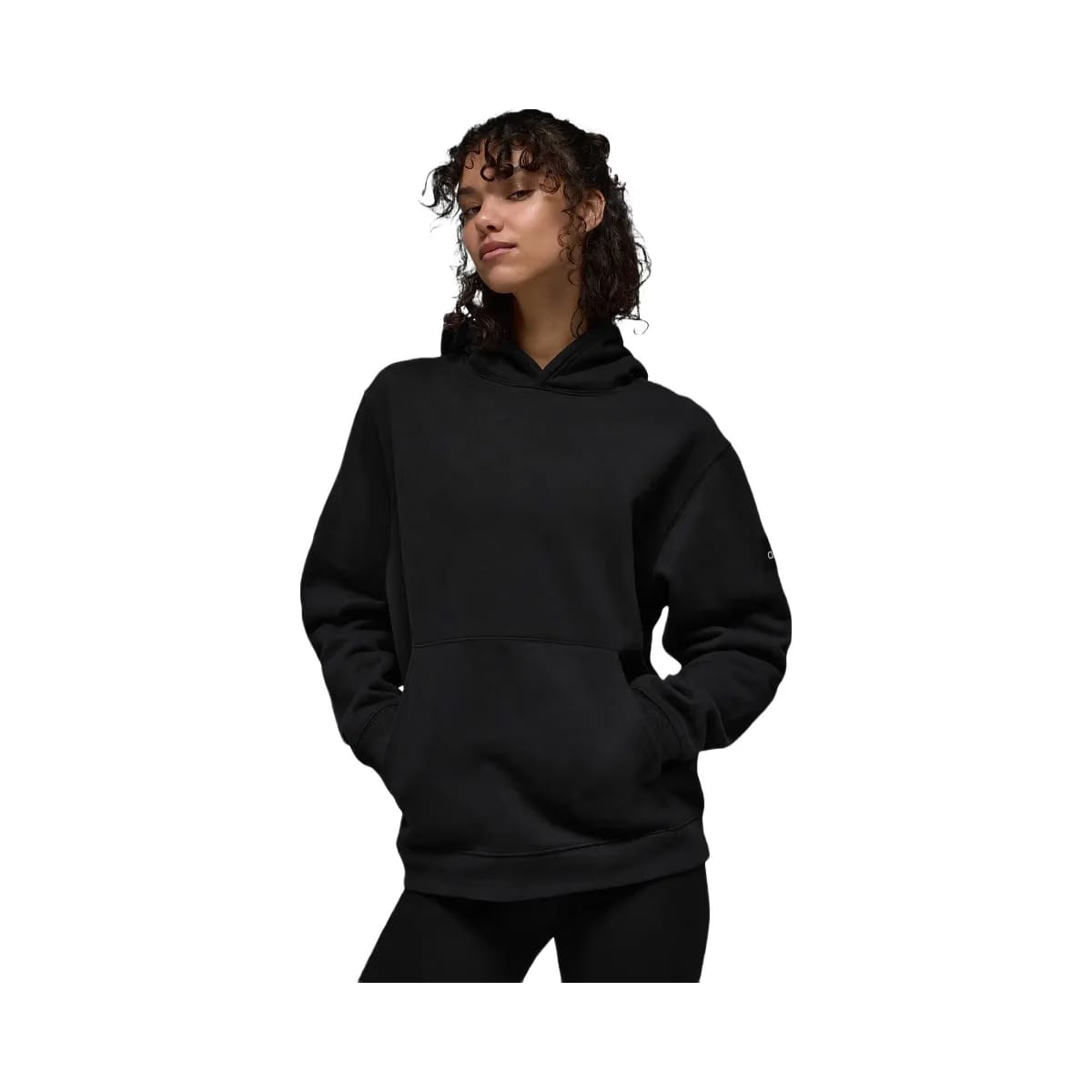 Alo Women's Renown Heavy Weight Hoodie - Black