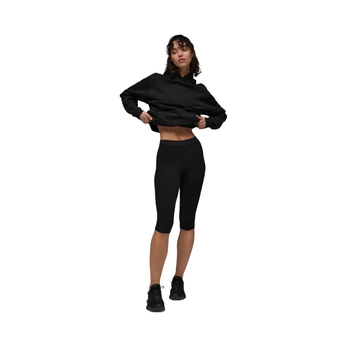 Alo Women's Renown Heavy Weight Hoodie - Black
