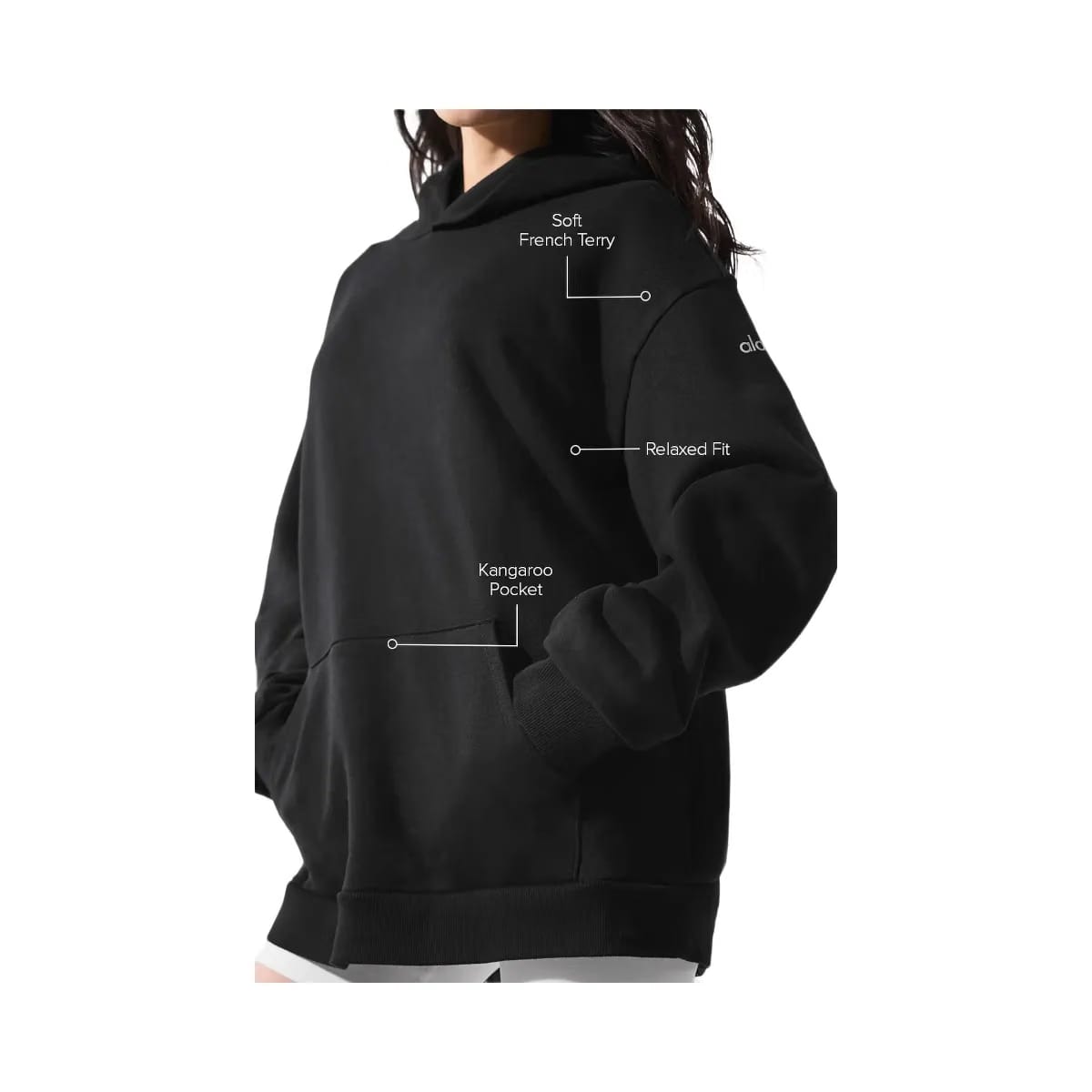 Alo Women's Chill Hoodie - Black
