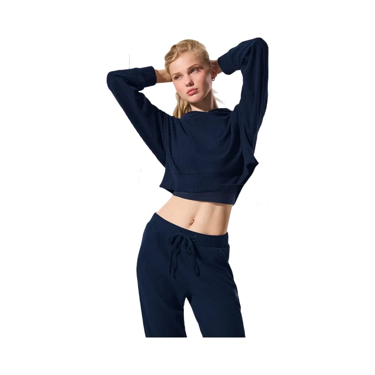 Alo Women's Muse Hoodie - Navy