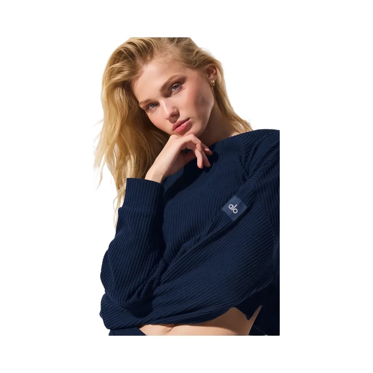 Alo Women's Muse Hoodie - Navy