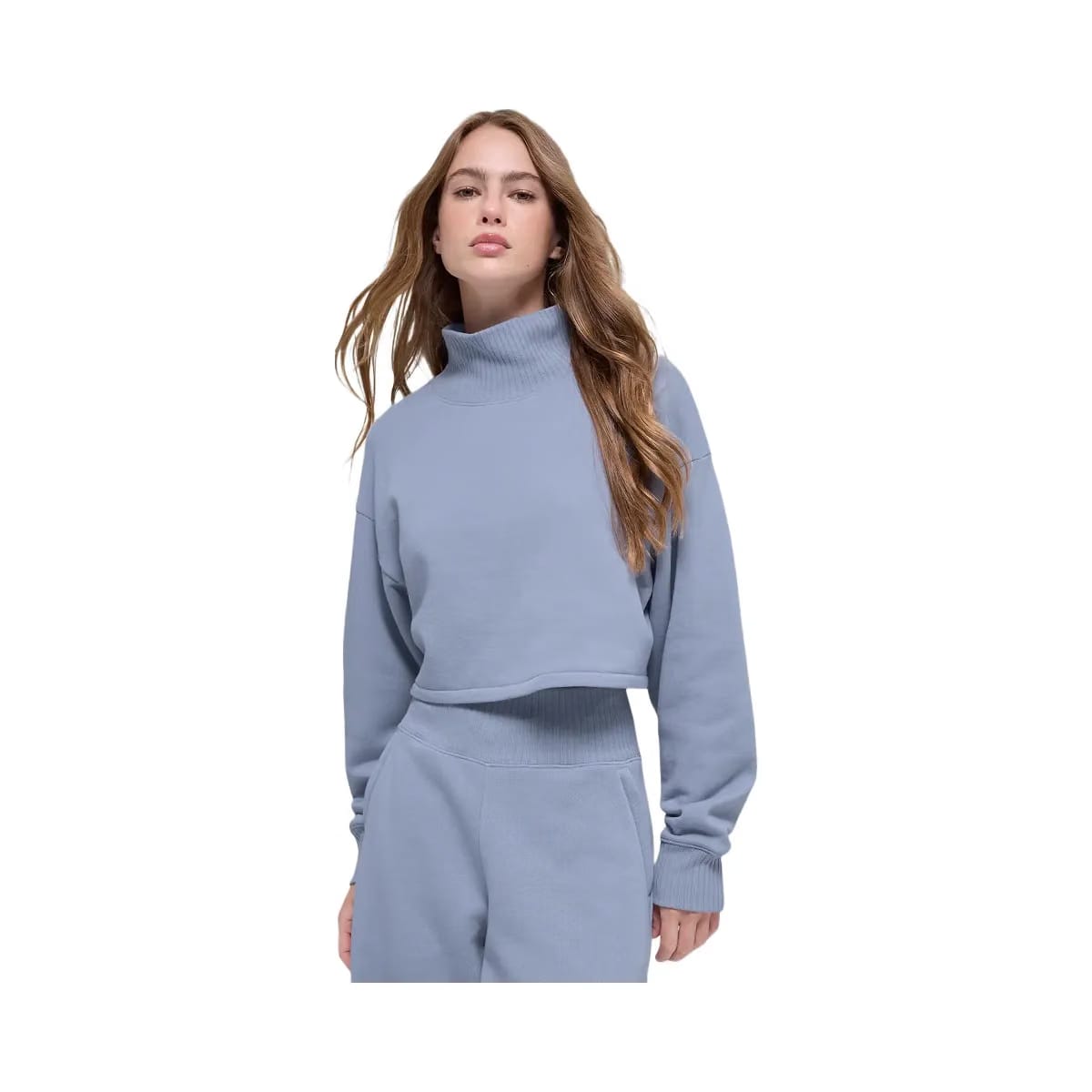 Alo Women's Cropped Serenity Coverup - Winter Frost