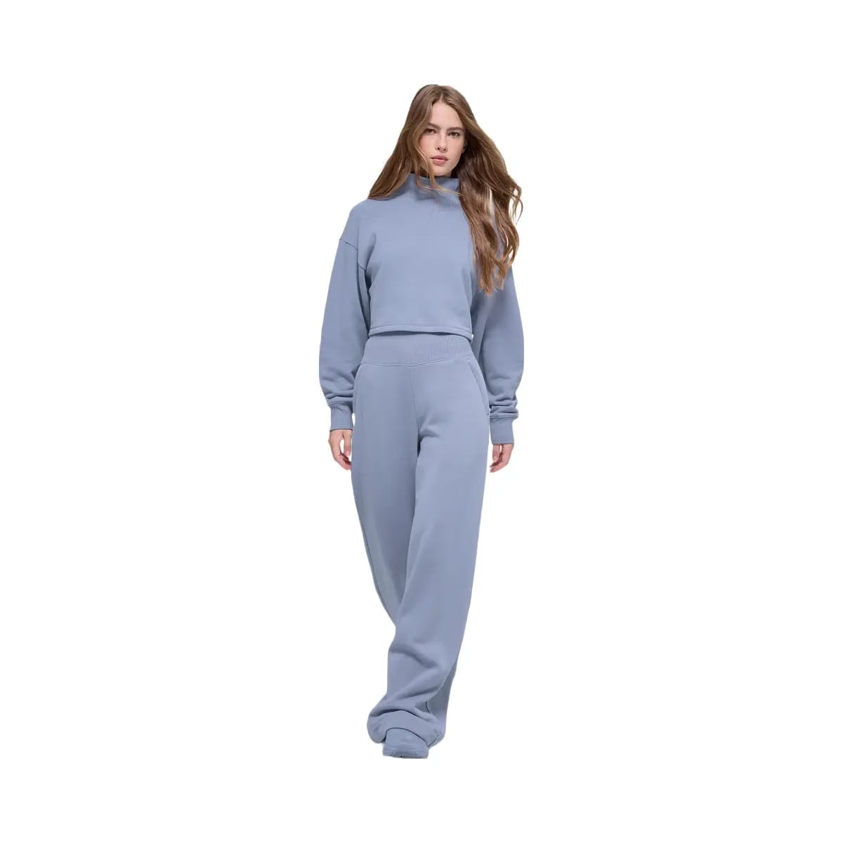 Alo Women's Cropped Serenity Coverup - Winter Frost