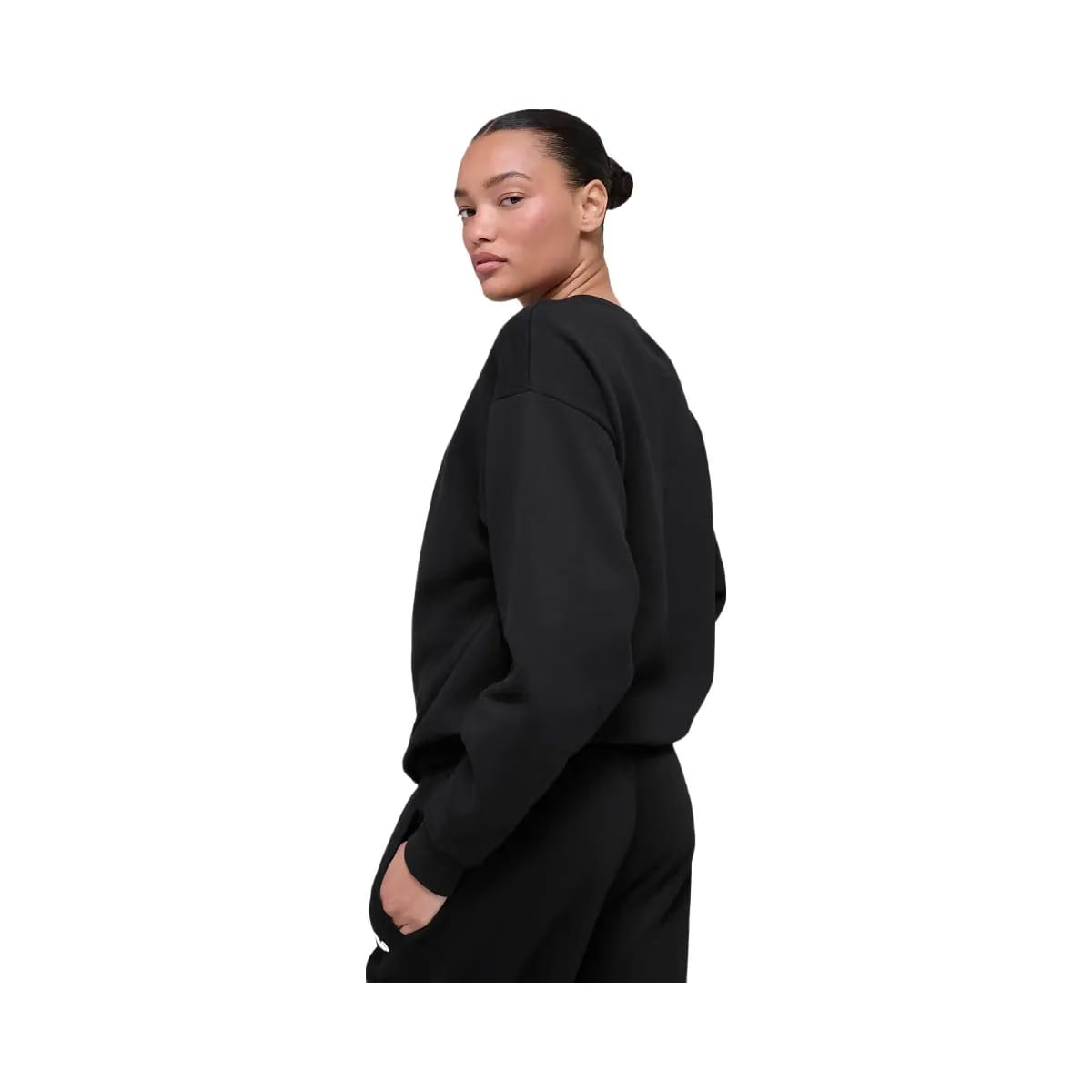 Alo Women's Accolade Crew Neck Pullover - Black