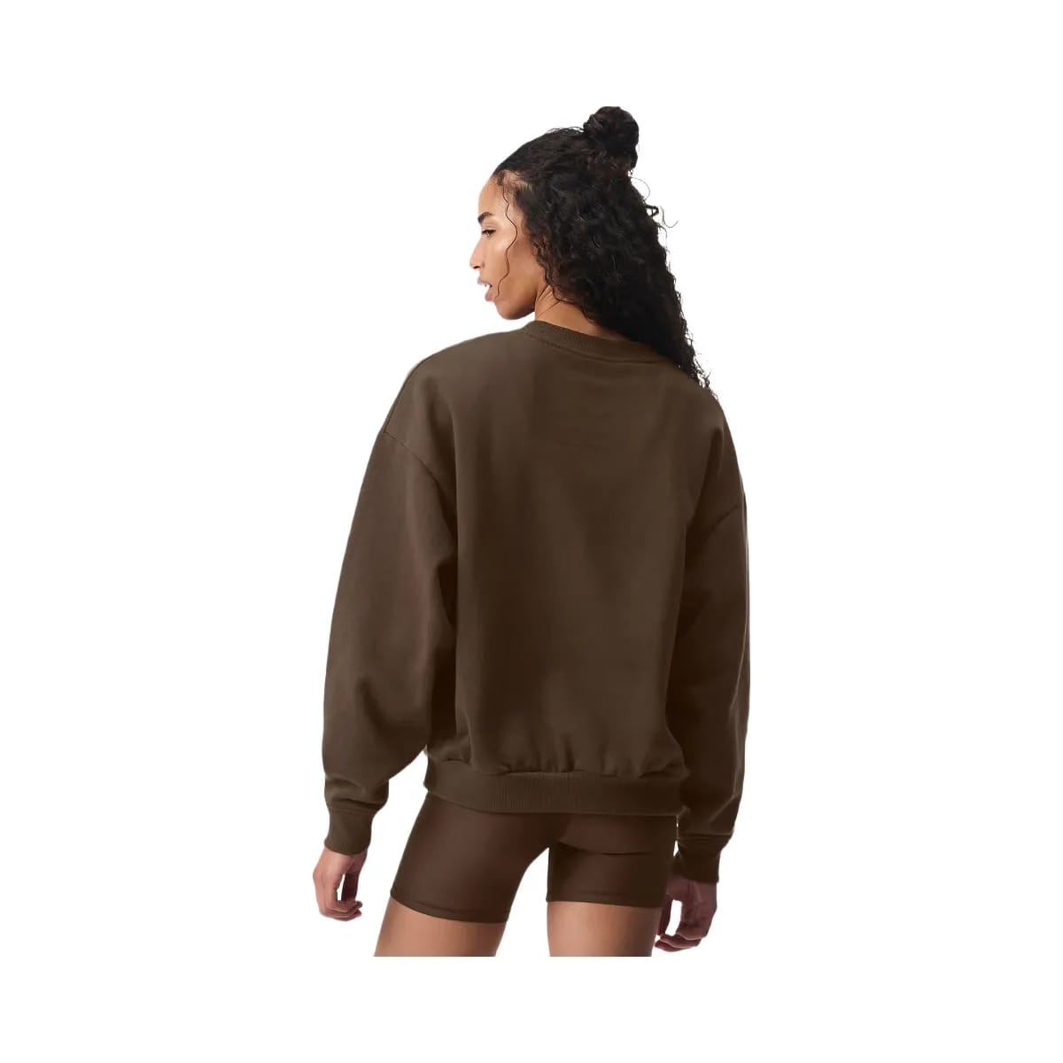Alo Women's Accolade Crew Neck Pullover - Espresso