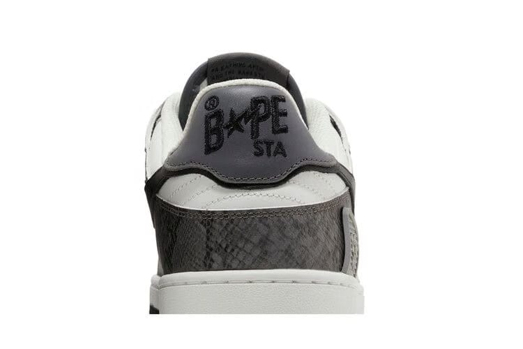 Sk8 Sta #1 Black Snakeskin