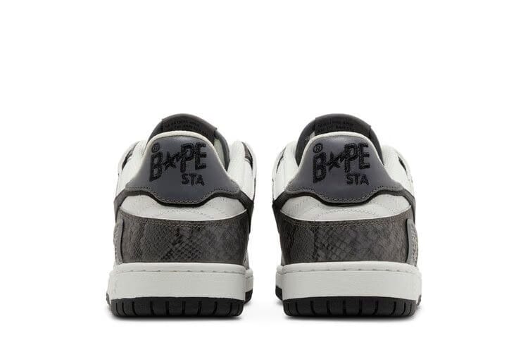 Sk8 Sta #1 Black Snakeskin