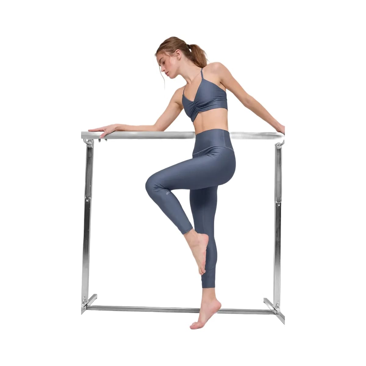 Alo Women's 7/8 High-Waist Airlift Legging - Bluestone