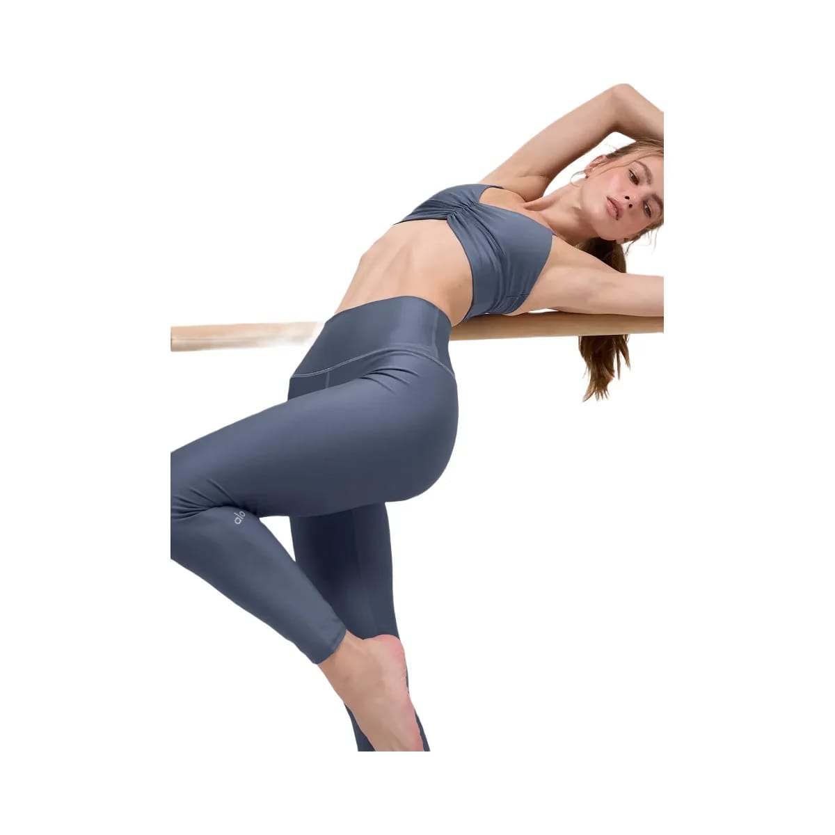Alo Women's 7/8 High-Waist Airlift Legging - Bluestone
