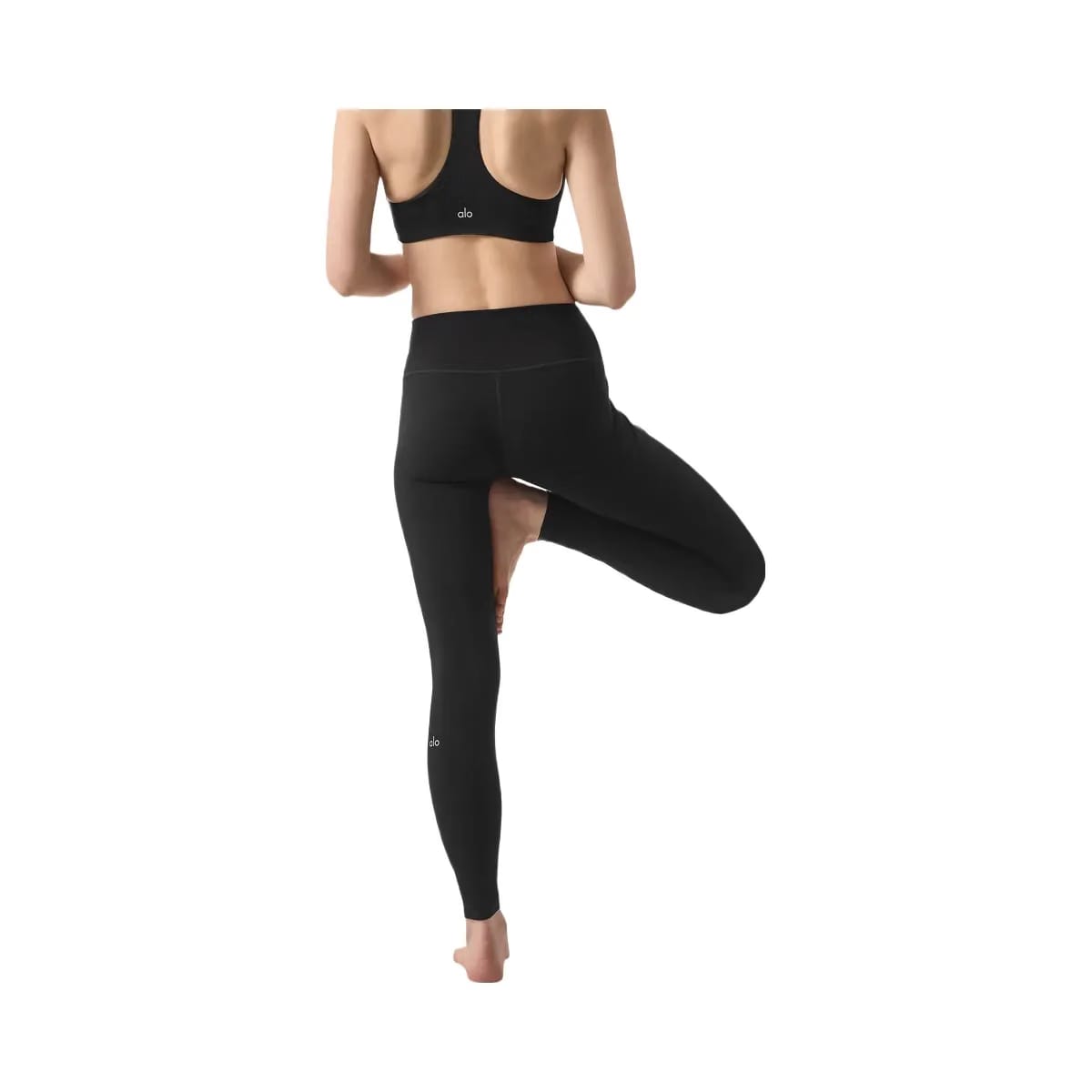 Alo Women's High-Waist Solid Vapor Legging - Black
