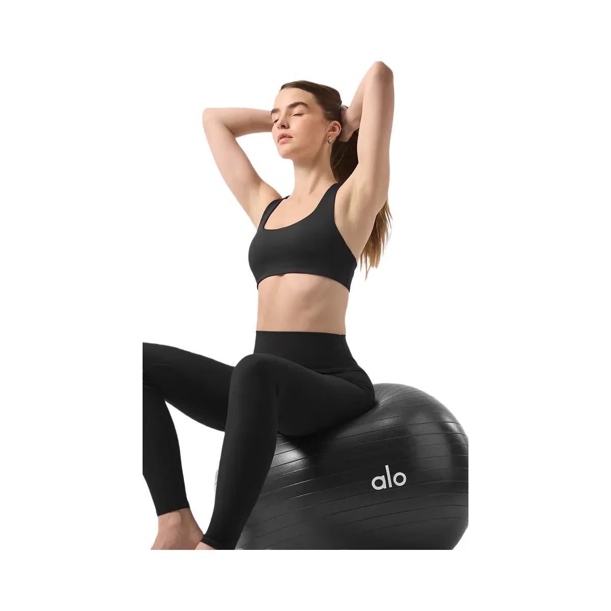 Alo Women's High-Waist Solid Vapor Legging - Black