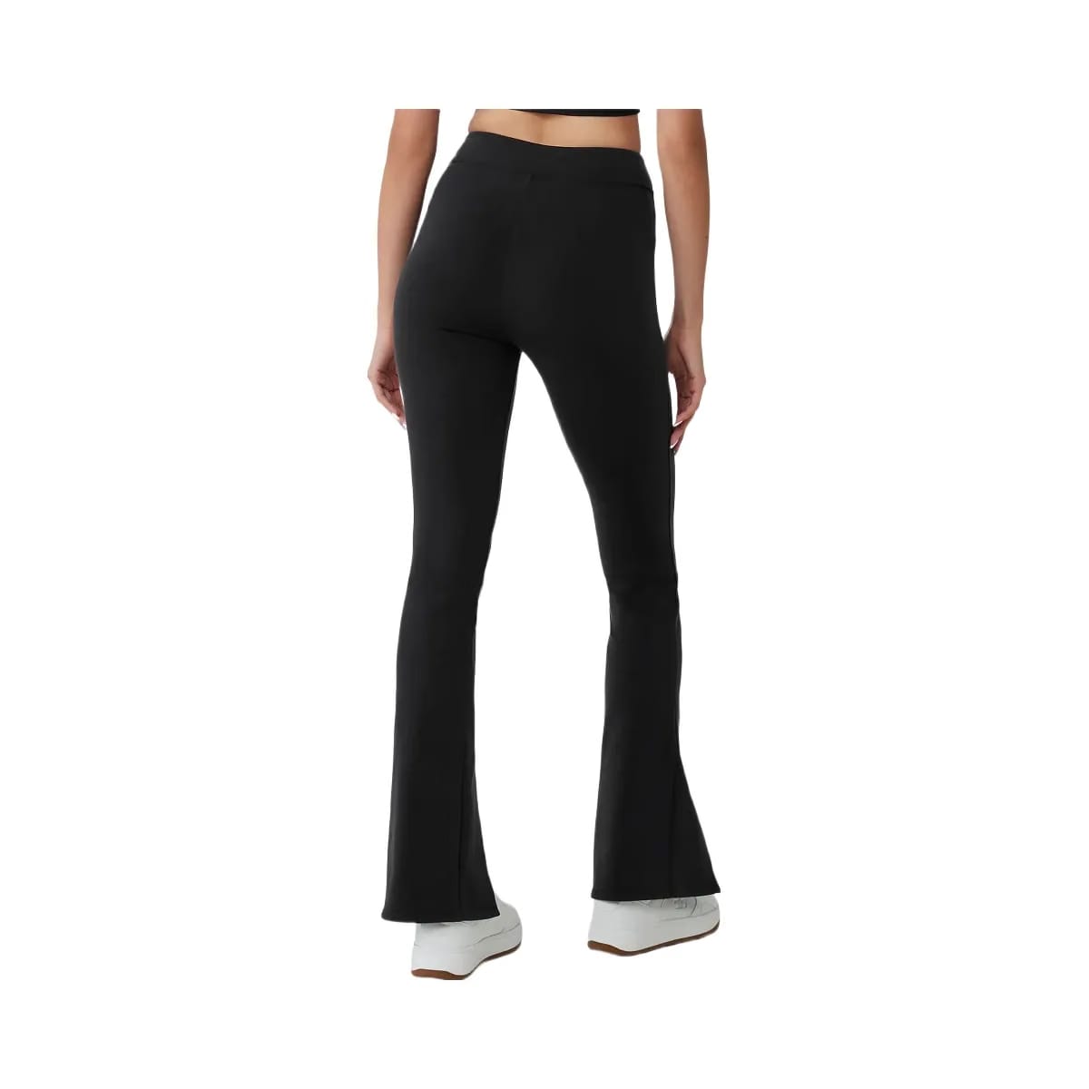 Alo Women's Airbrush High-Waist Flutter Legging - Black
