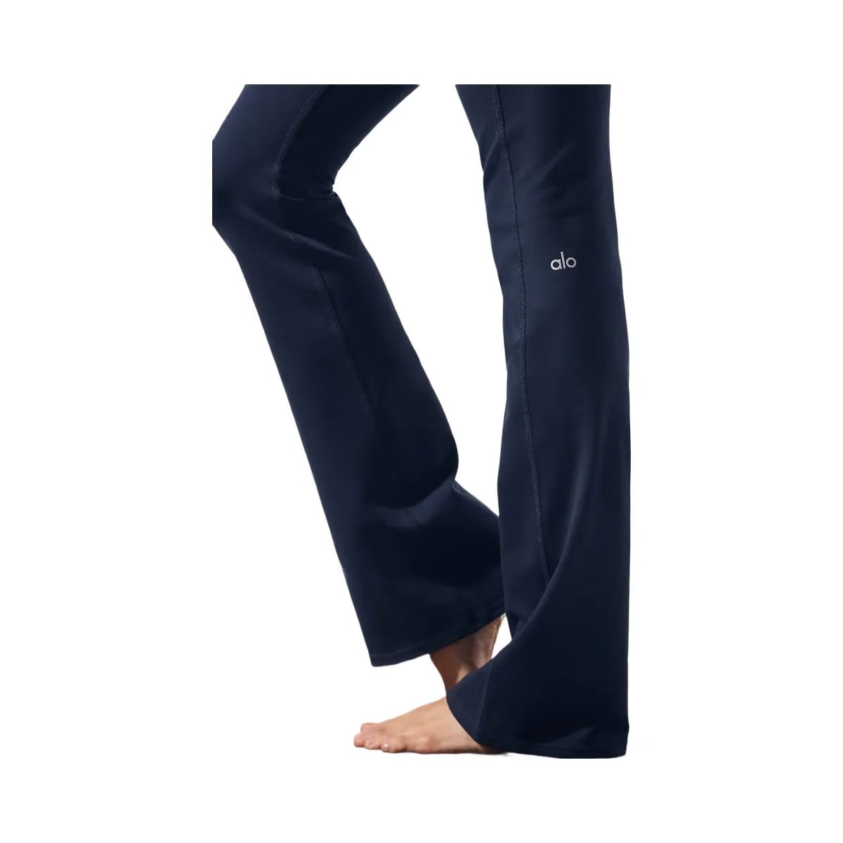 Alo Women's Airbrush High-Waist Bootcut Legging - Navy