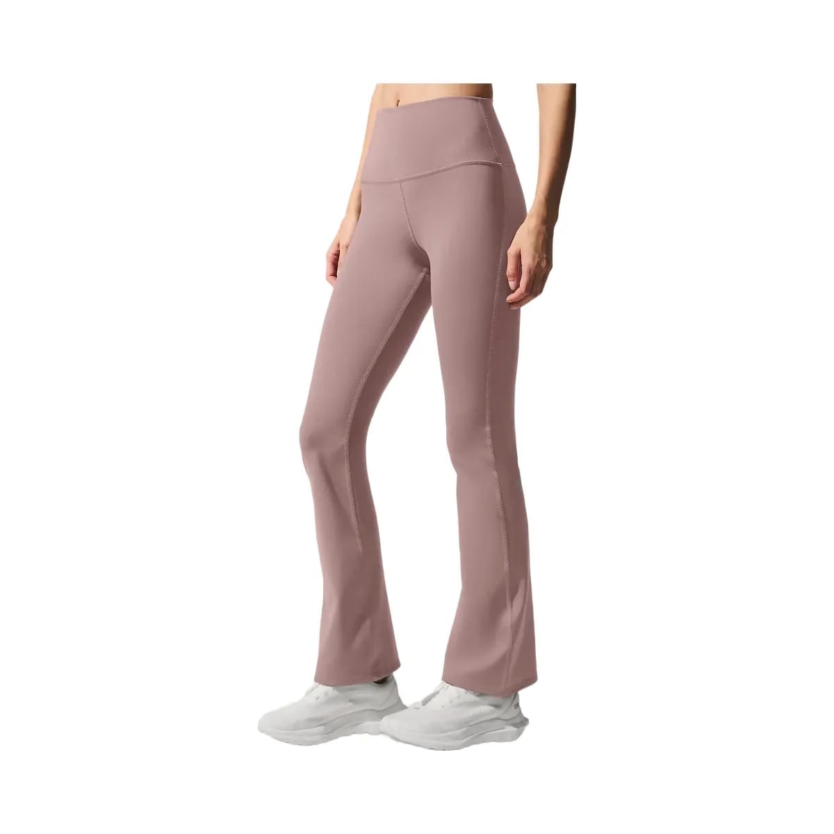 Alo Women's Airbrush High-Waist 7/8 Bootcut Legging - Taupe