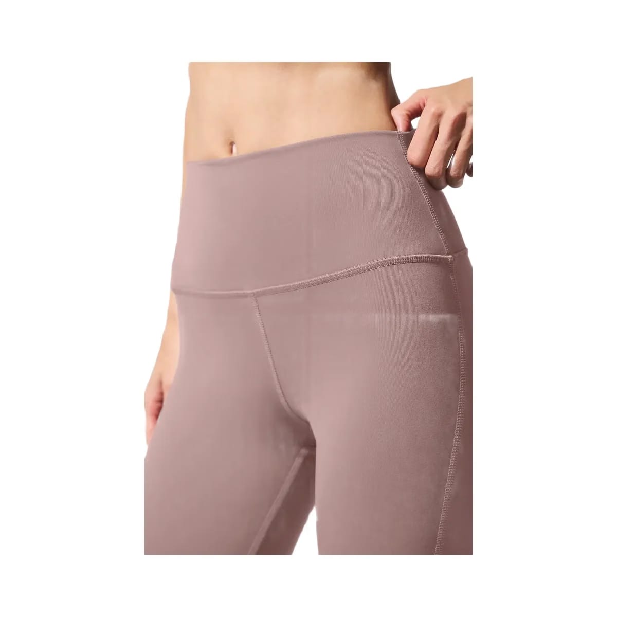 Alo Women's Airbrush High-Waist 7/8 Bootcut Legging - Taupe