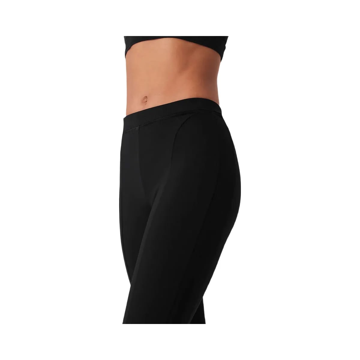 Alo Women's High-Waist 7/8 Zip It Flare Legging - Black