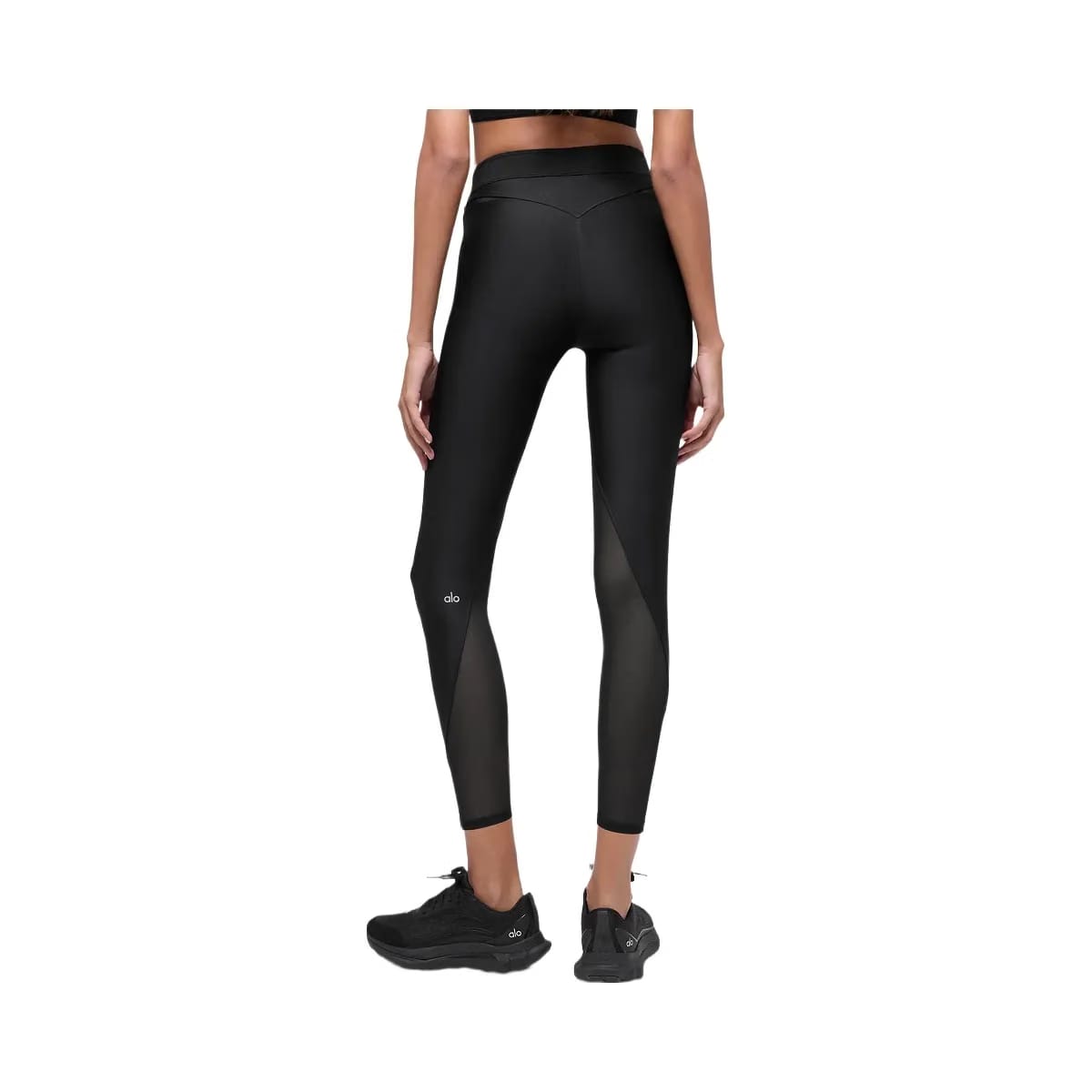 Alo Women's Airlift High-Waist 7/8 Rebel Legging - Black