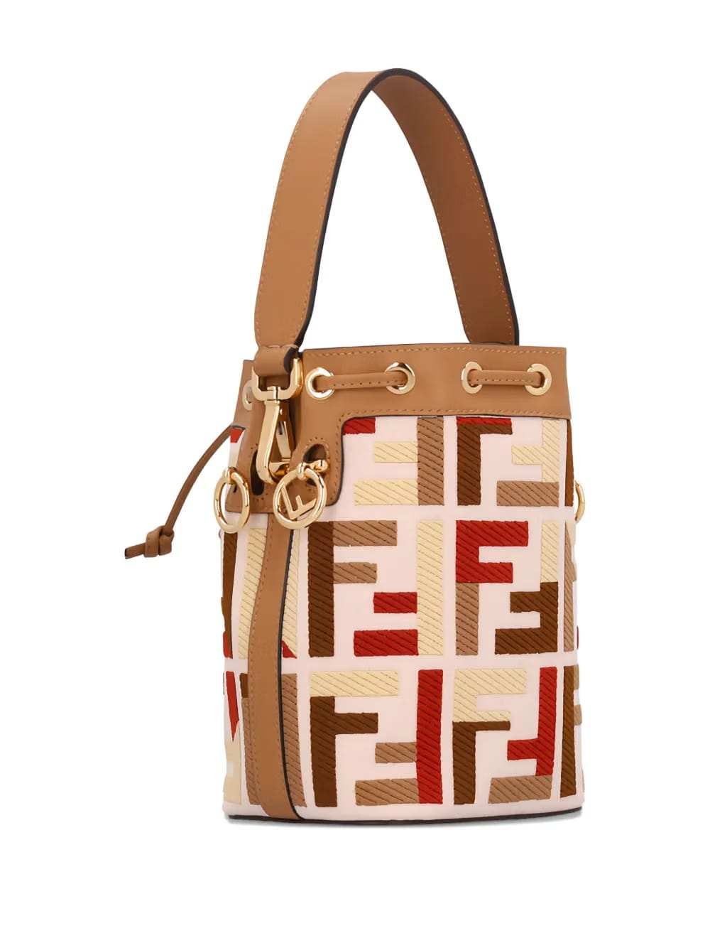 mini Mon Tresor FF-motif bucket bag