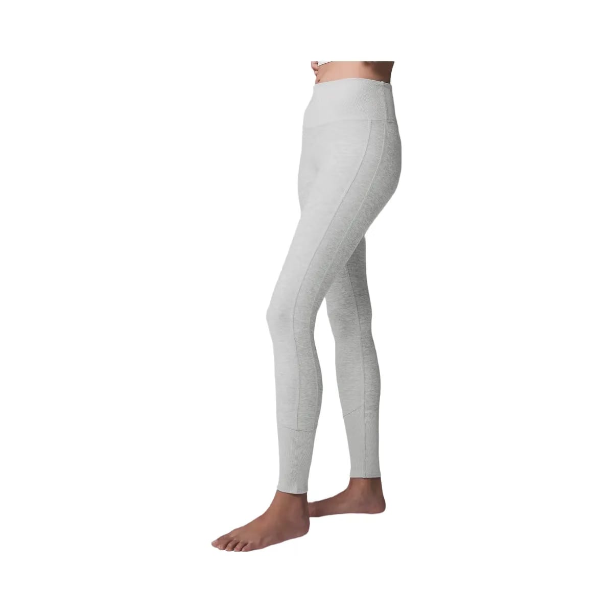 Alo Women's High-Waist Alosoft Lounge Legging - Athletic Heather Grey