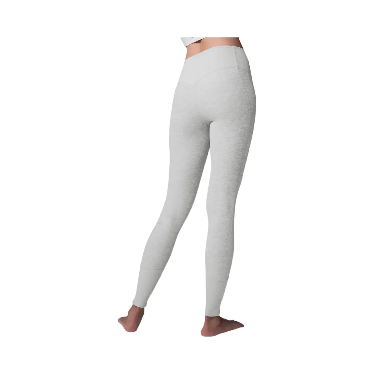 Alo Women's High-Waist Alosoft Lounge Legging - Athletic Heather Grey