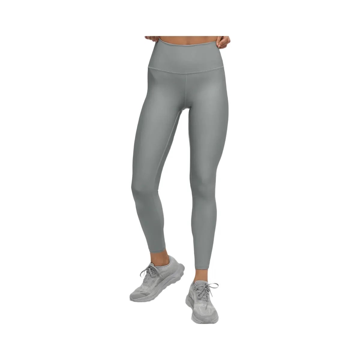 Alo Women's 7/8 High-Waist Airlift Legging - Lunar Grey