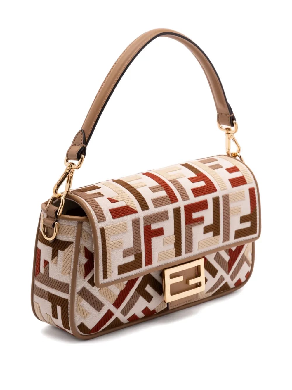 medium Baguette FF-motif shoulder bag