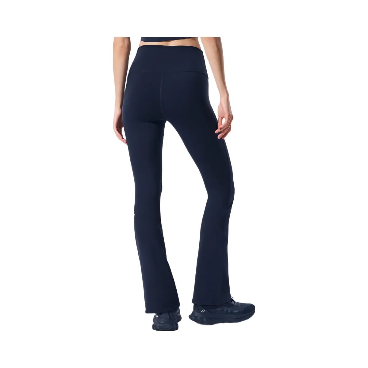 Alo Women's Airbrush High-Waist 7/8 Bootcut Legging - Navy