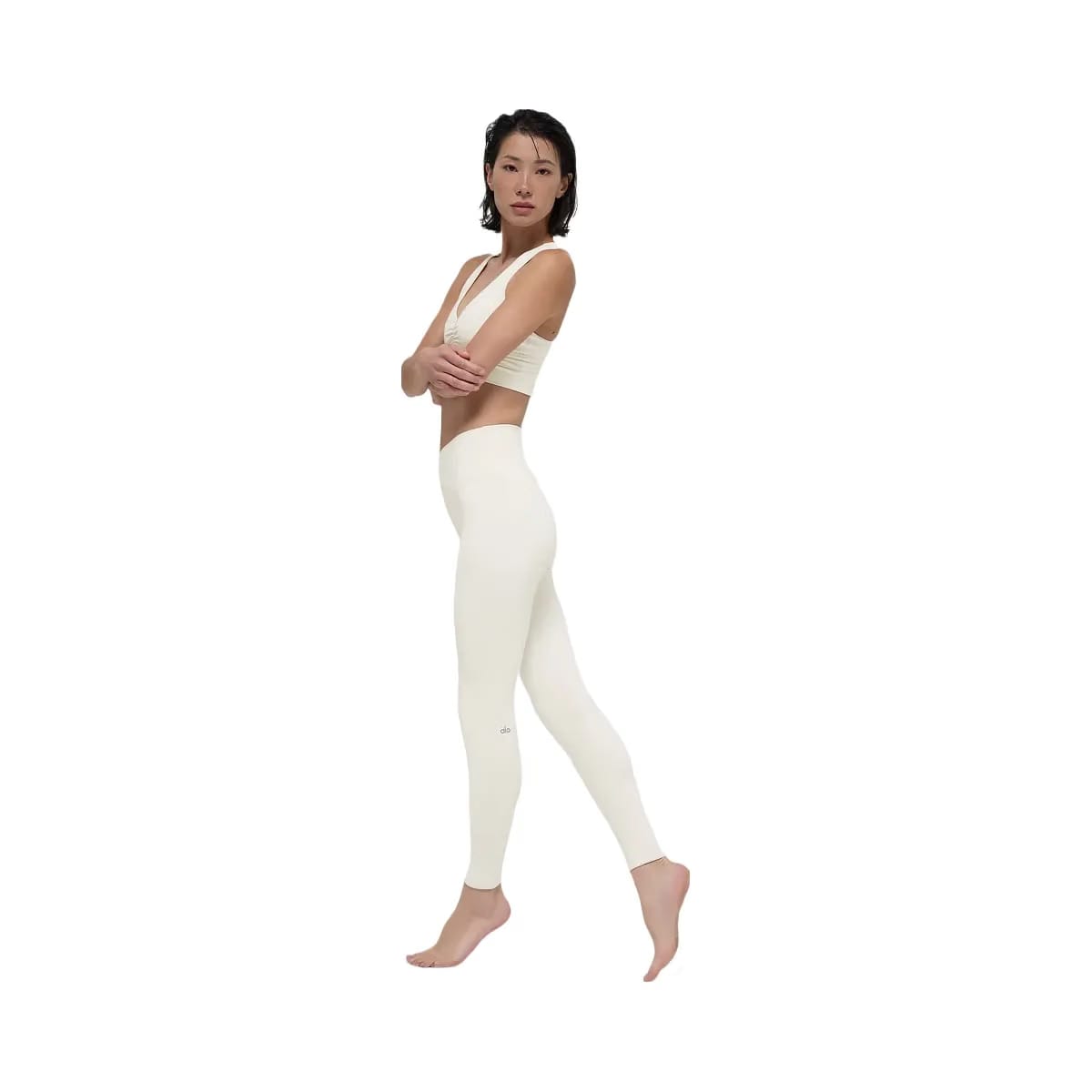 Alo Women's High-Waist Airbrush Legging - Ivory