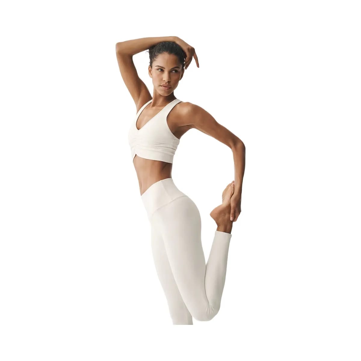 Alo Women's High-Waist Airbrush Legging - Ivory
