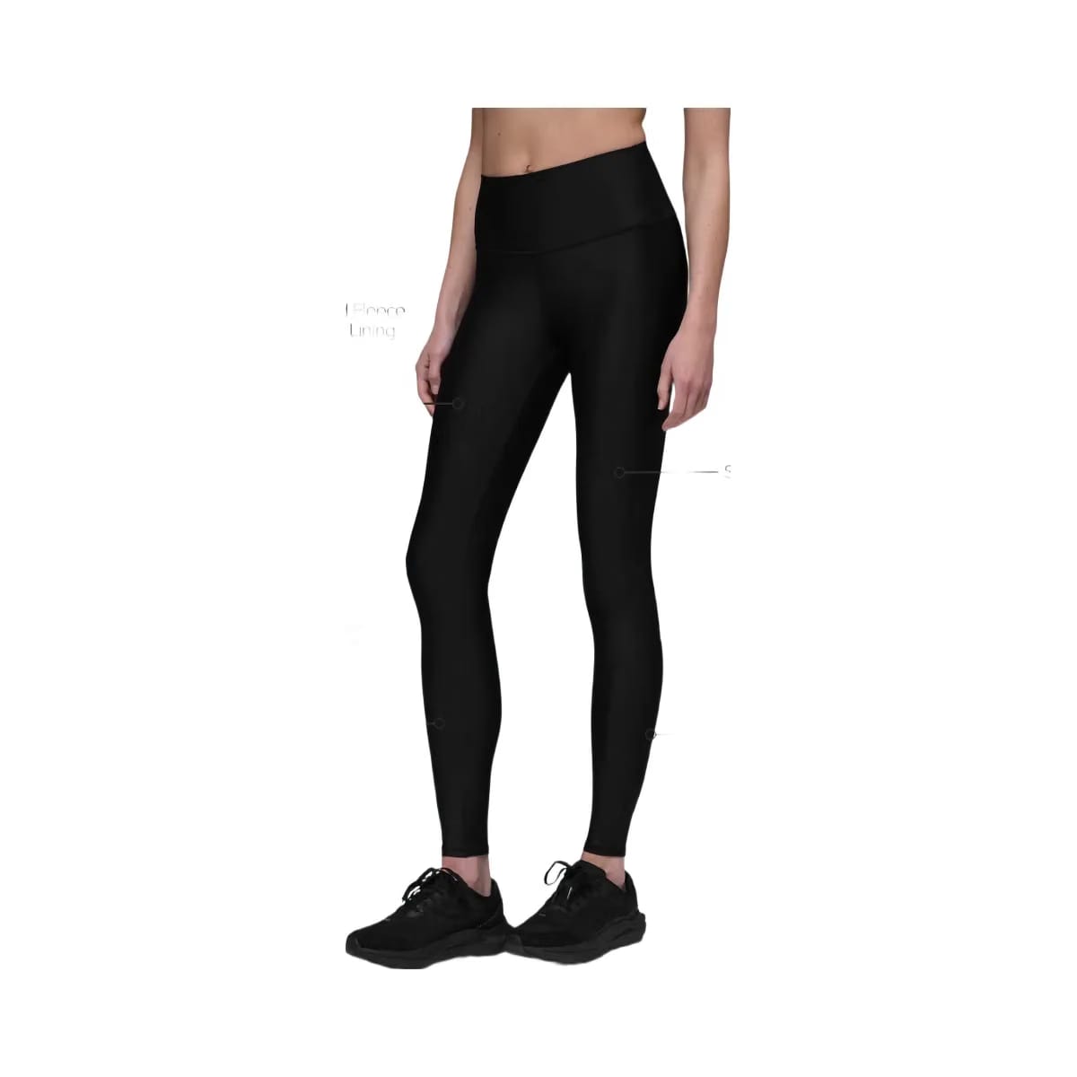 Alo Women's Airlift Winter Warm High-Waist Legging - Black