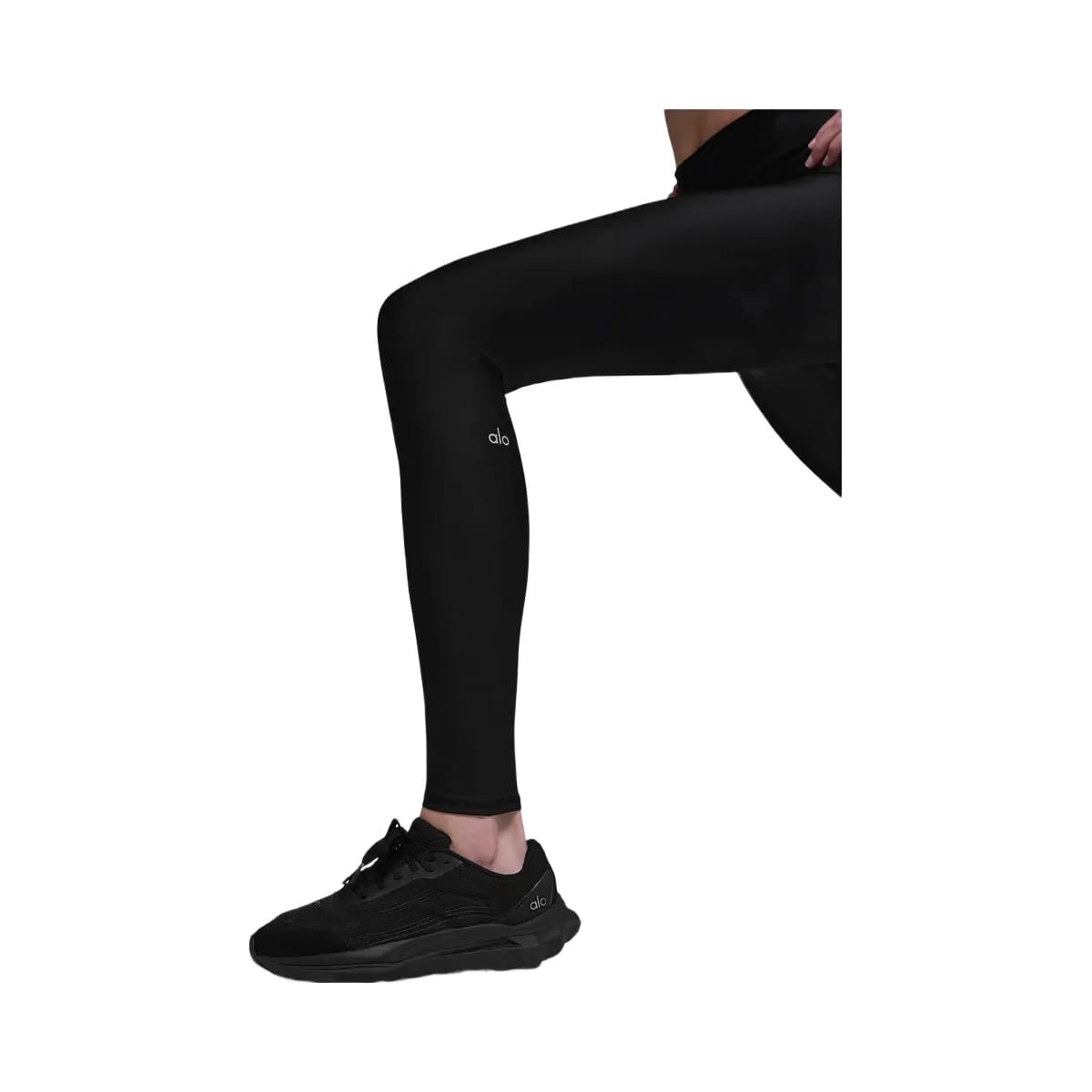 Alo Women's Airlift Winter Warm High-Waist Legging - Black