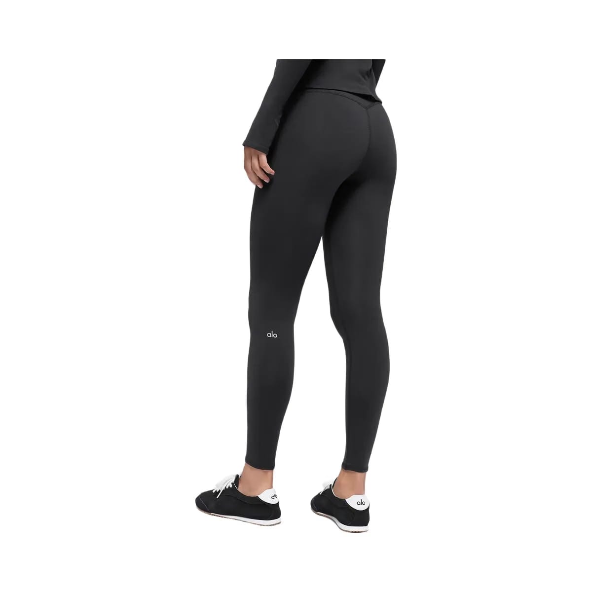 Alo Women's Airbrush Winter Warm High-Waist Nocturne Legging - Black