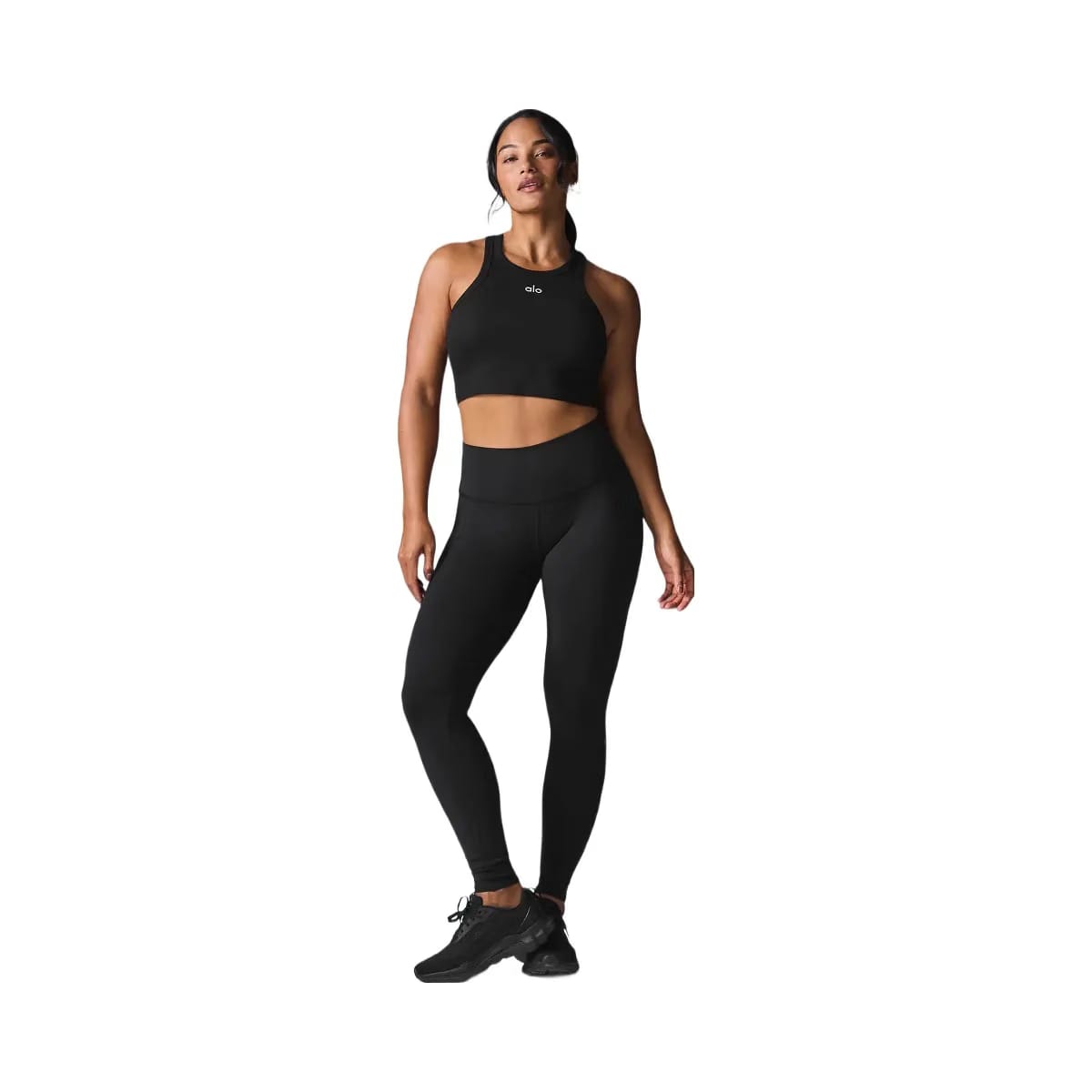 Alo Women's High-Waist Airbrush Legging - Black