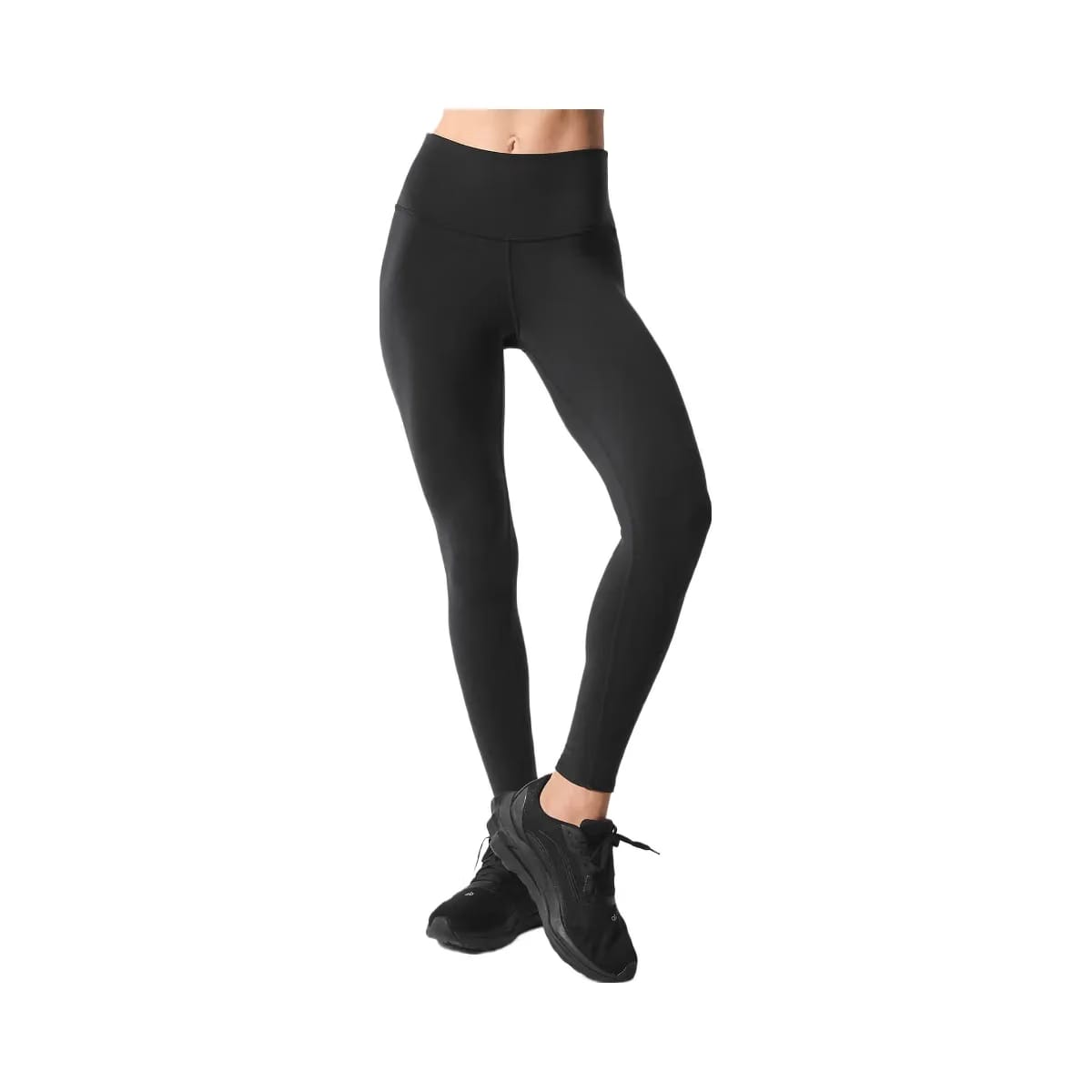 Alo Women's 7/8 High-Waist Airbrush Legging - Black