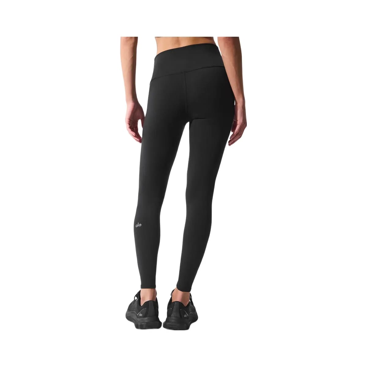 Alo Women's 7/8 High-Waist Airbrush Legging - Black