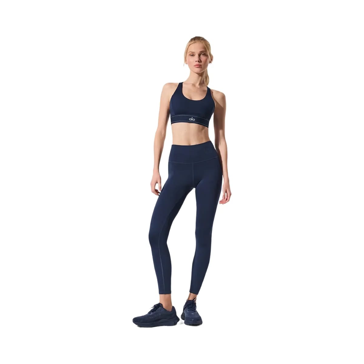 Alo Women's 7/8 High-Waist Airlift Legging - Navy