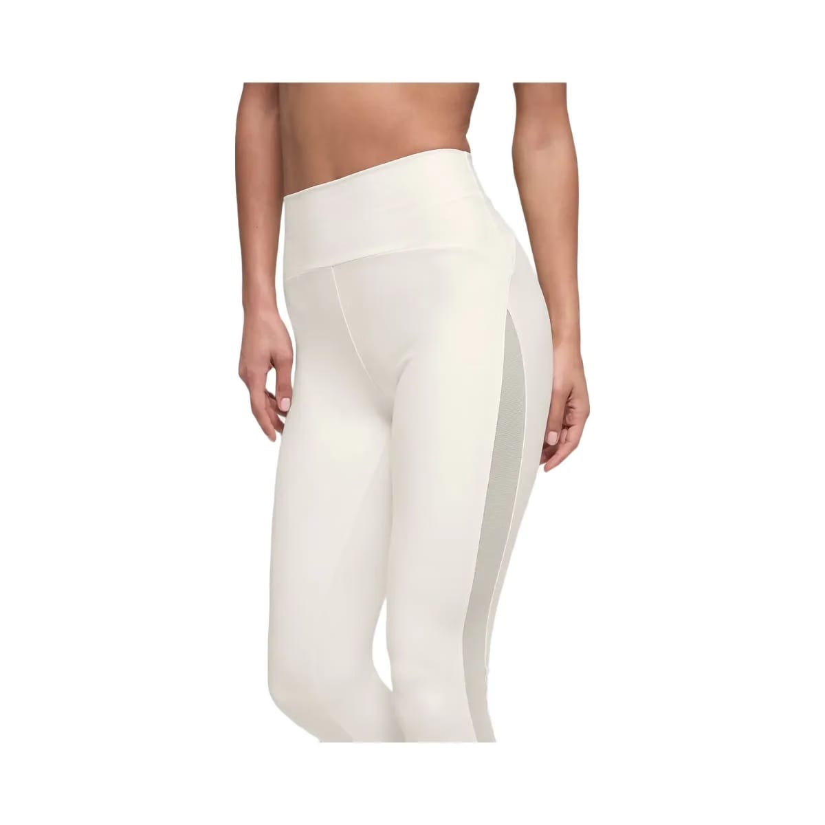 Alo Women's Airlift High-Waist Mesh Infatuation Legging - Ivory