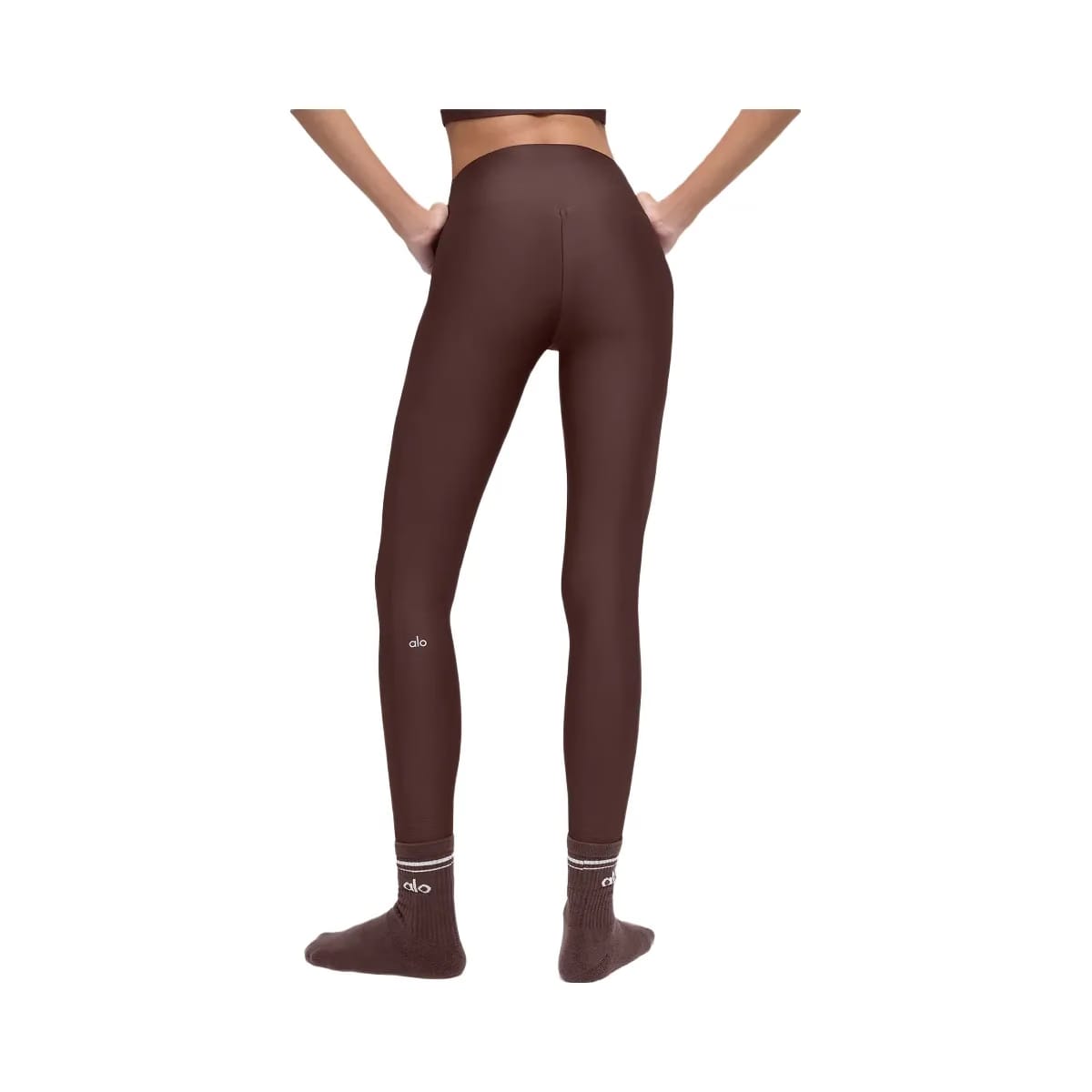 Alo Women's Airlift High-Waist Sleek Legging - Brownstone