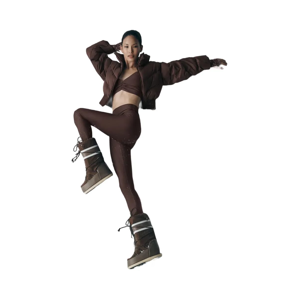 Alo Women's High-Waist Airlift Legging - Brownstone