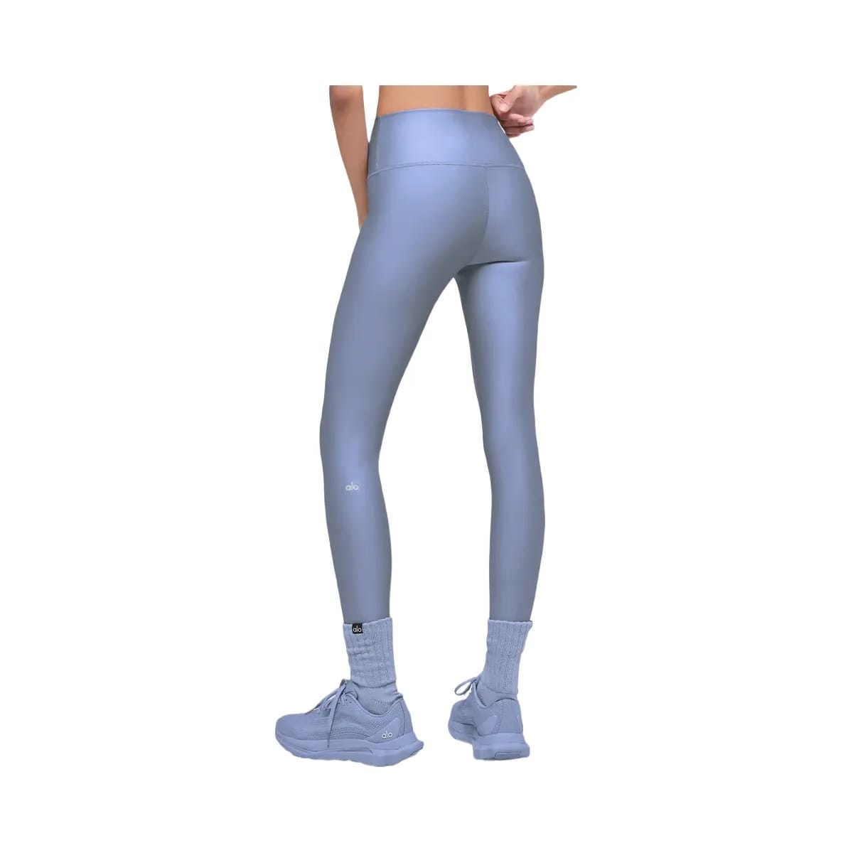 Alo Women's 7/8 High-Waist Airlift Legging - Winter Frost