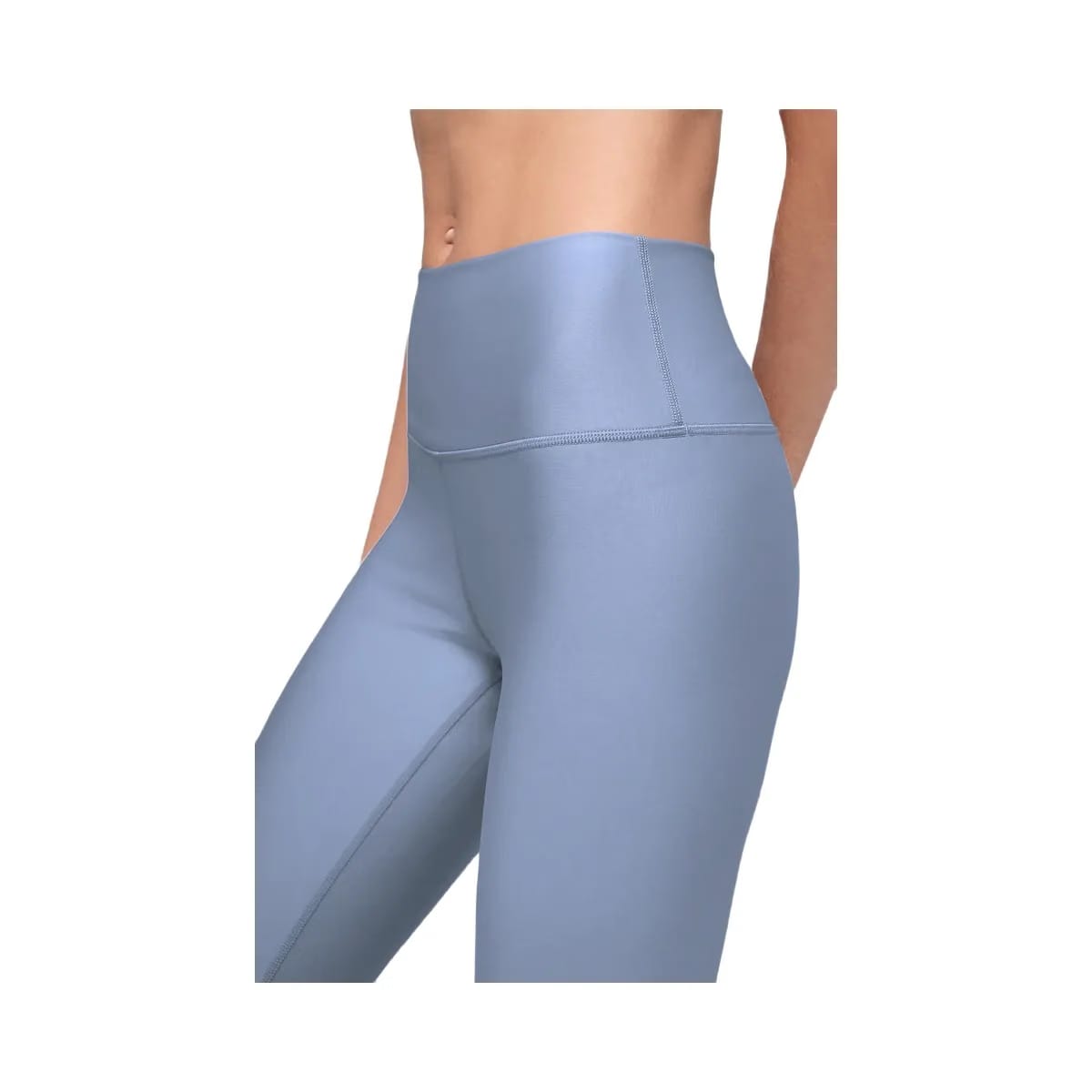 Alo Women's 7/8 High-Waist Airlift Legging - Winter Frost