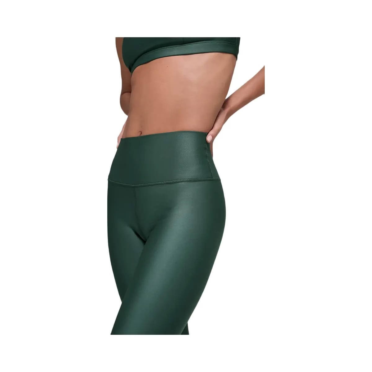 Alo Women's 7/8 High-Waist Airlift Legging - Clover Green
