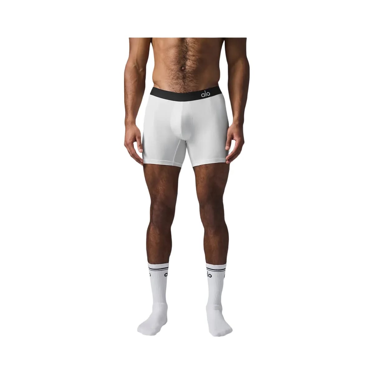 Alo Men's Hero Performance Boxer - White